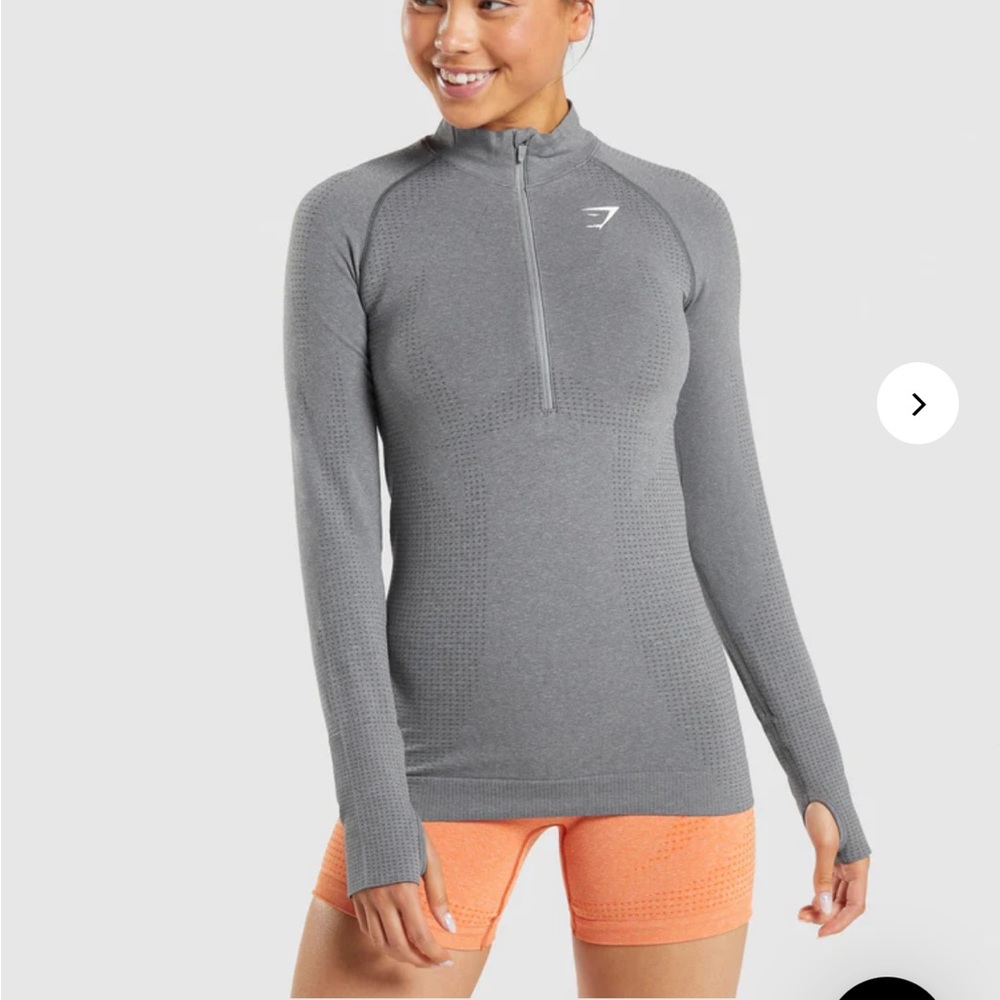 Gymshark Vital Seamless 2.0 1/2 Zip Pullover